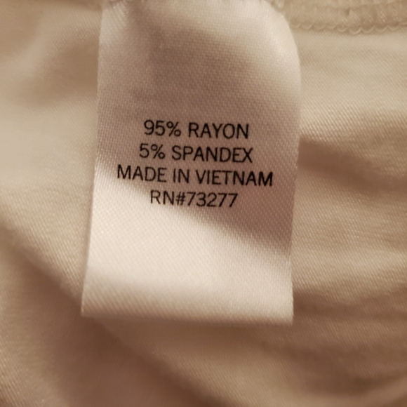 5/25 SO white tie T shirt blue sleeve blue XS - Picture 5 of 5